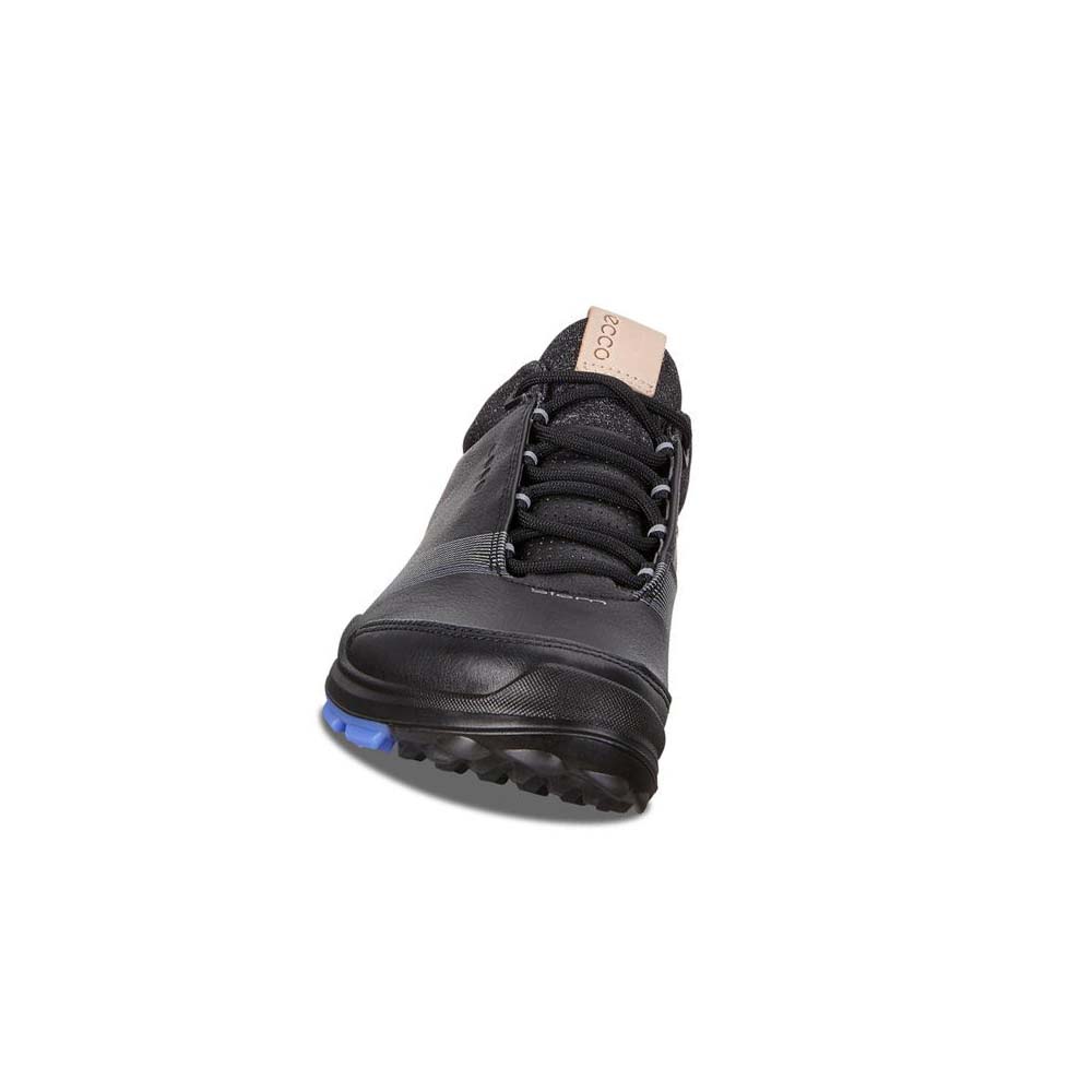 Women's Ecco Biom Hybrid 3 Gtx Golf Shoes Black | Canada 128GSO